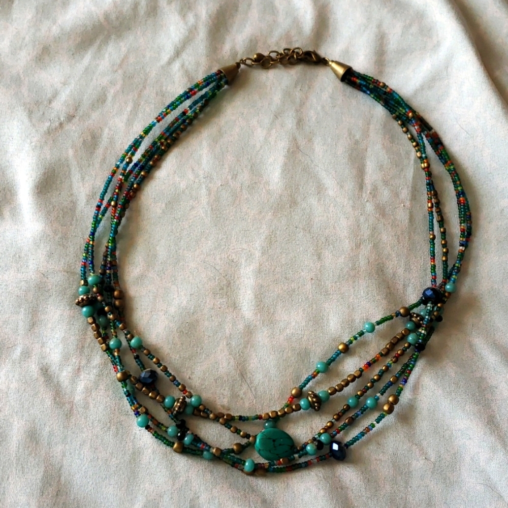boho necklace